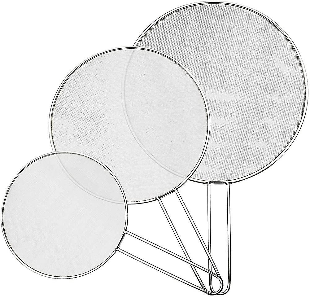Kitchen Screen Protector, 3 Pieces Splatter Cover Pan Grease Splatter Screen