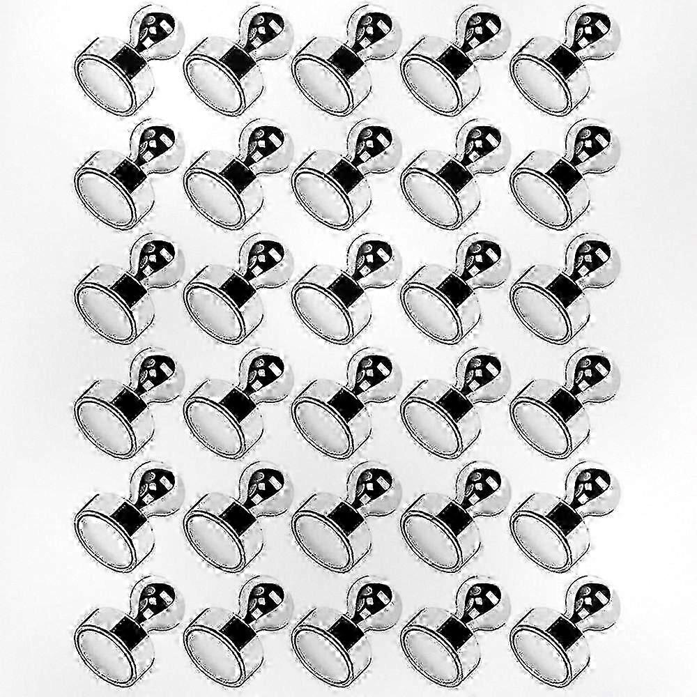 30-Piece Multi-Purpose Magnetic Set for Fridge, Whiteboard, and Locker Use