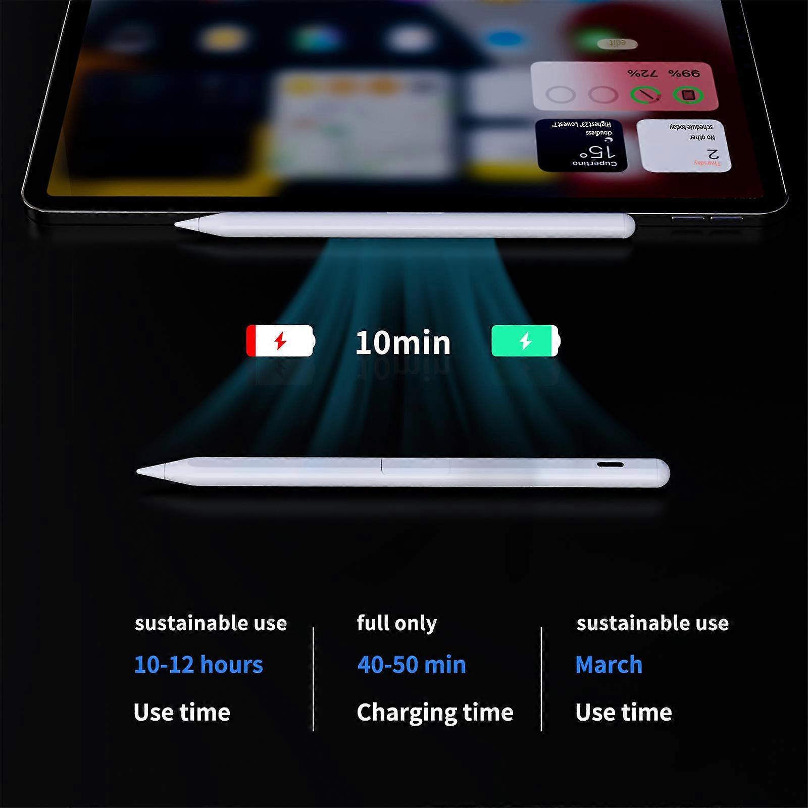 For  Stylus Pencil Generation  Magnetic Charging Interface Two-In-One Dedicated (Second Generation) Capacitive Stylus Compatible with 2018-2023