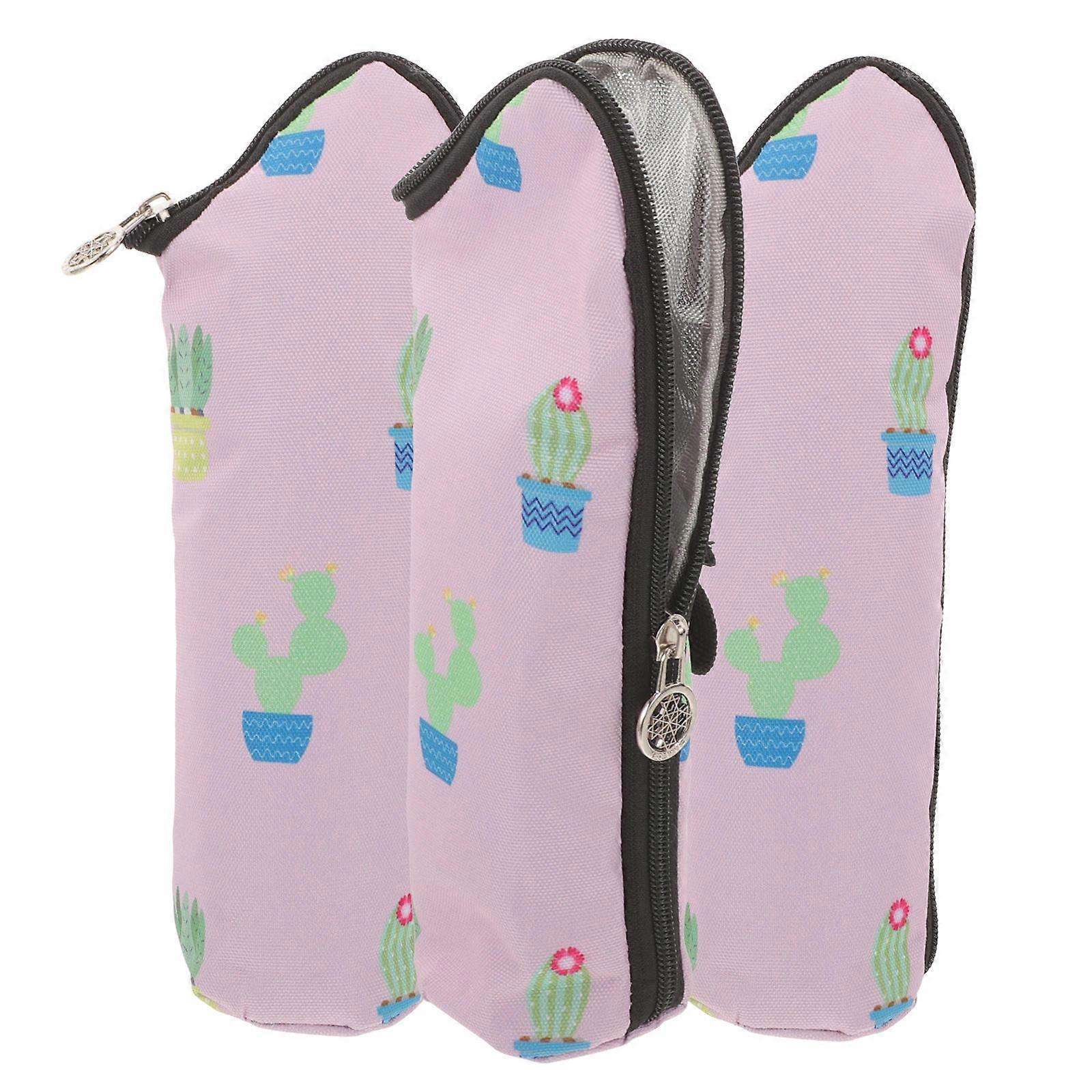 Back to School Insulated Baby Bottle Bag for Outdoor Use with and Cute Design Lightweight Portable