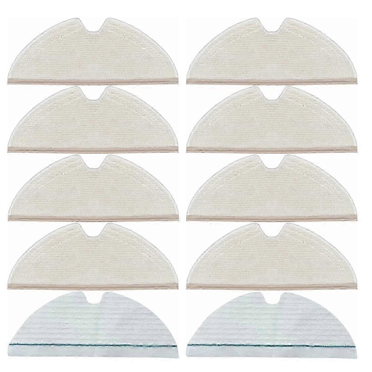 10PCS Mop Pad for Q5 Pro/Q8 Max/Q8 Max+//+/ Max/ MAX+/S5/S50/S51/S55/S5 MAX Robot Vacuum Cleaner