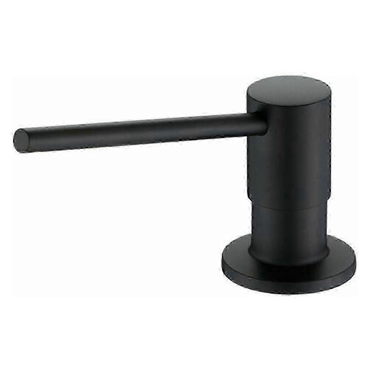 Black Kitchen Sink Soap Dispenser with 500ml Pump Capacity