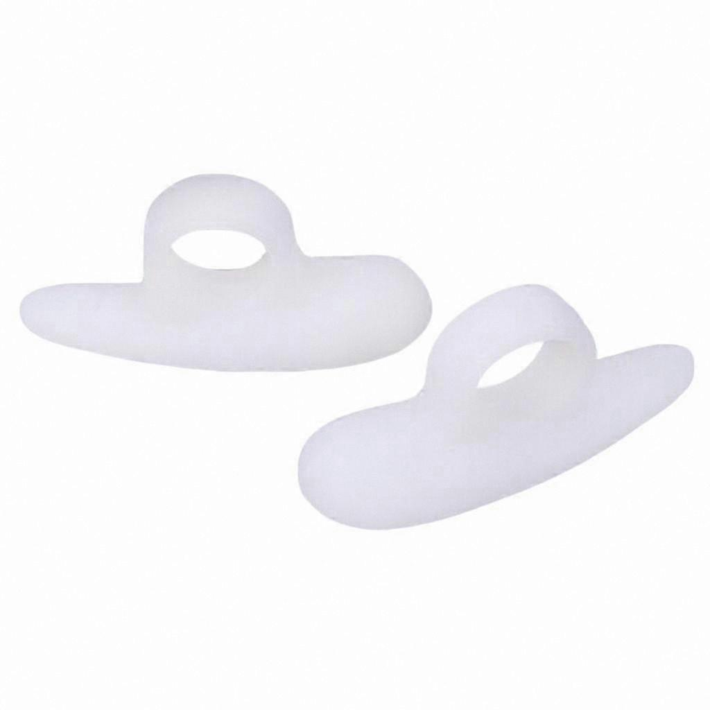 Silicone Hammer Toe Cushions with Bunion Protection and Alignment Support (2 Pack)