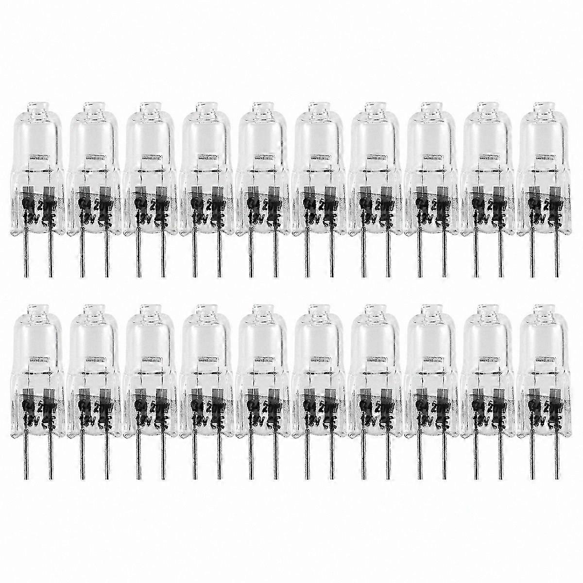 20-Pack G4 Halogen Bulbs, 20W 12V Lighting Solution