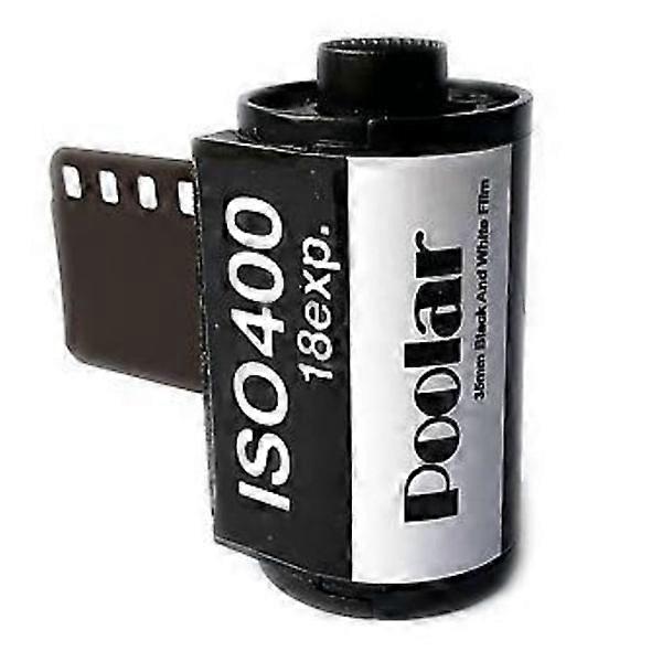 400初心者練習用フィルムビンテージカメラフィルムフォトスタジオキット35mm 18枚ASA /白黒ネガカメラフィルム