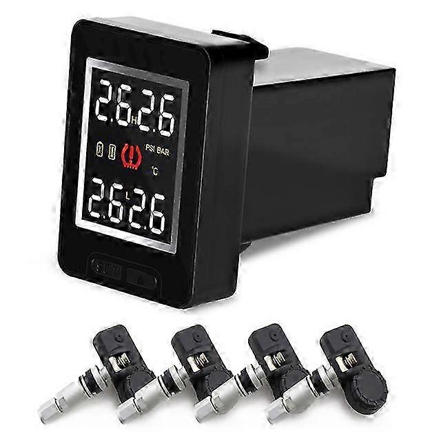 Car TPMS Tire Pressure Monitor System Sensor Wireless External Inte...