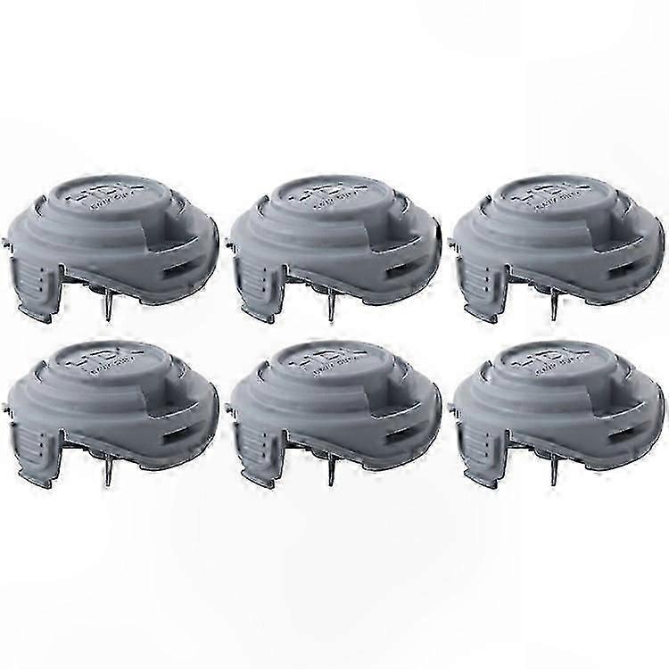 6Pcs Heavy Duty ABS Line Spool Cap for STC5433 Type 1 / STC5433PC Type 1, Replacement Part 90588530