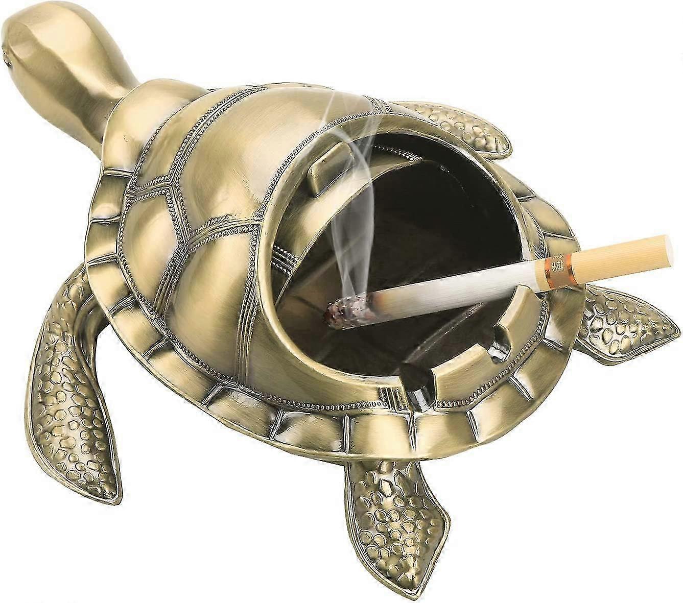 2025 Smoe Turtle Desktop Smoking Ashta Metal Anti -Falling Multifunctional Practical Practical Practical