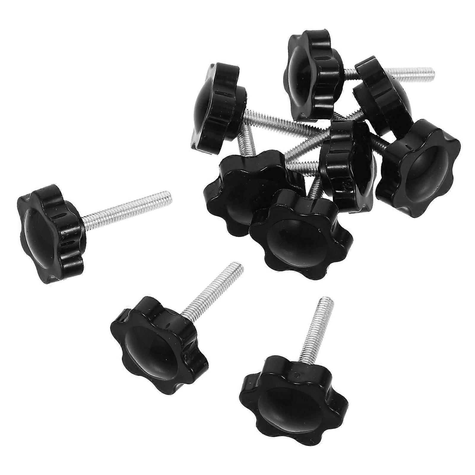 Ergonomic Hex Shaped Screw Handle Knob for Woodworking Tools 10Pcs