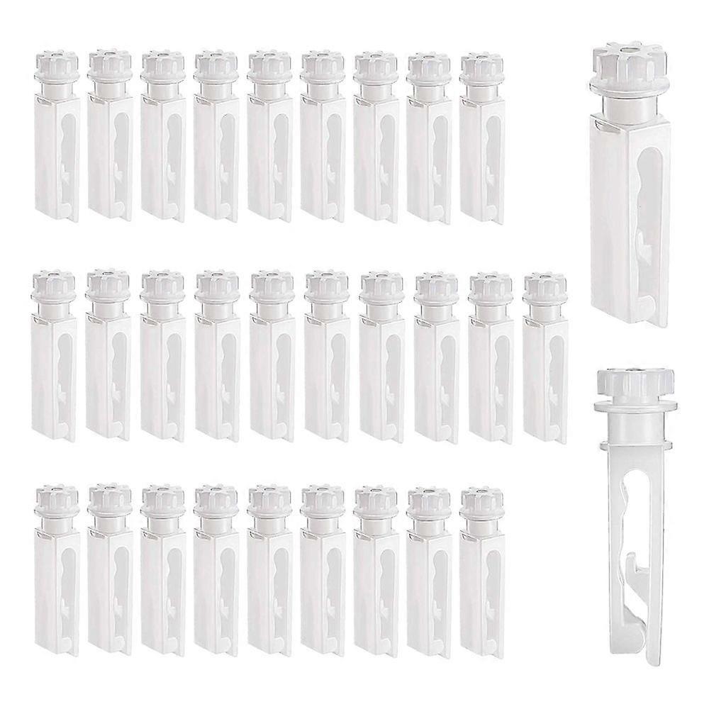 30Pcs Vertical Blind Replacement White Stems for Vertical Blind Vertical Blind
