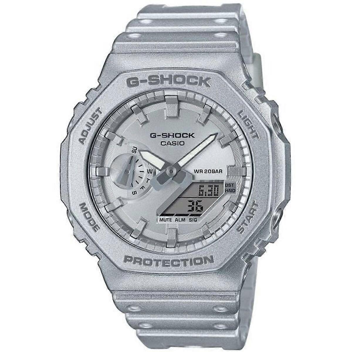Herrenuhr Casio GA-2100FF-8AER Silber