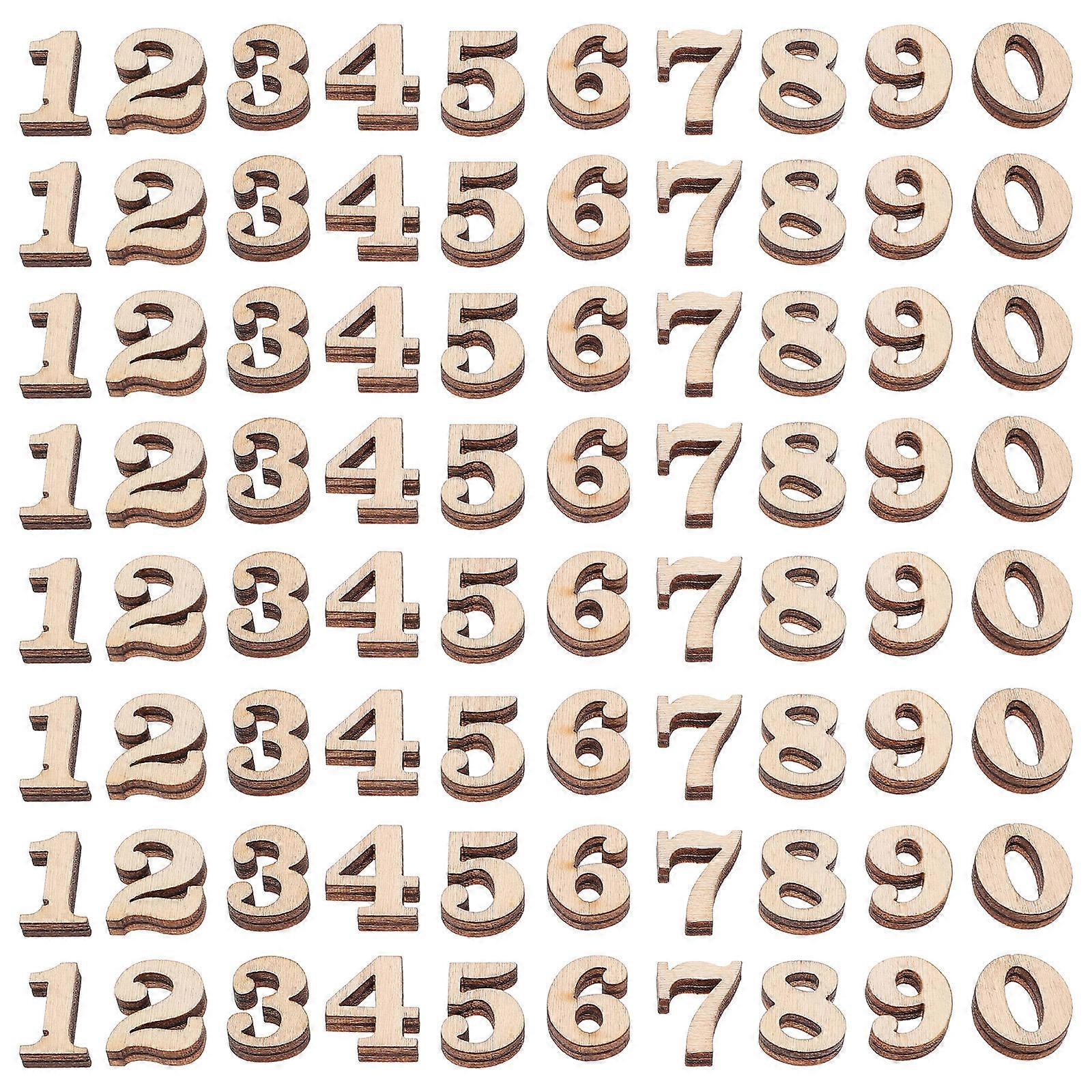 Beige Plastic Wood Slice Pieces for Crafts Decorating Smooth Surface DIY Creative Projects 100pcs