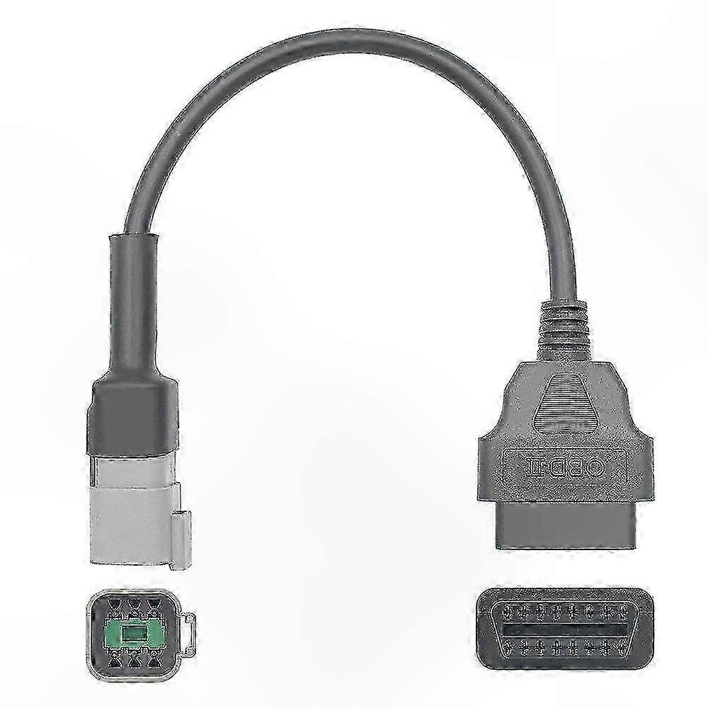 6-Pin OBD Cable for All-Terrain Vehicles, Compatible with ATV and UTV Models