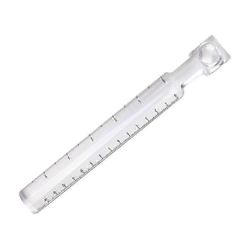 书籍放大镜办公室测量工具刻度尺测量尺放大尺读数