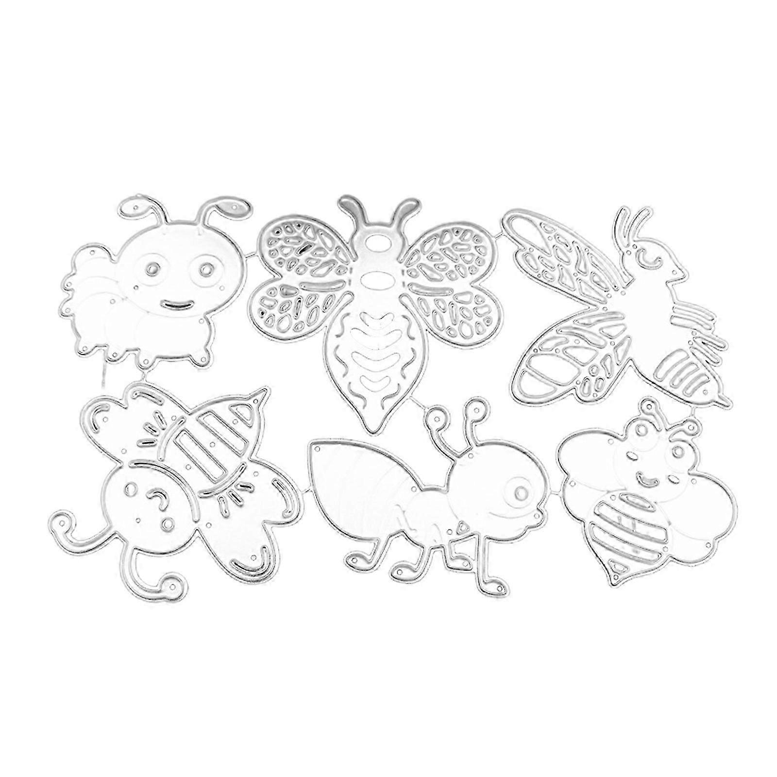 Halloween Gresskar Metallskjæring Dies Sjablonger Preging Mal For DIY Laget