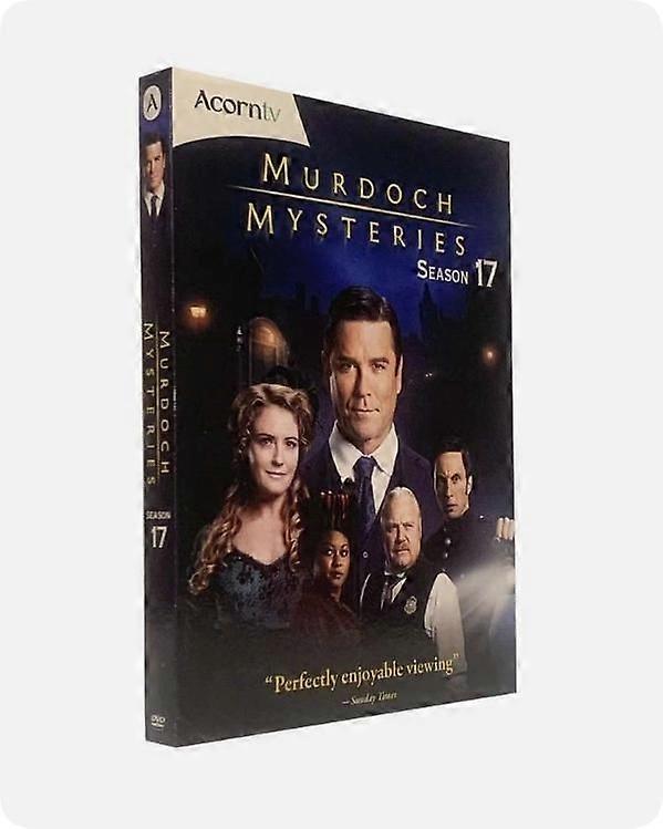 Nieuwe Box Set Murdoch Mysteries Seizoen 17 DVD 5-Disc engelse versie