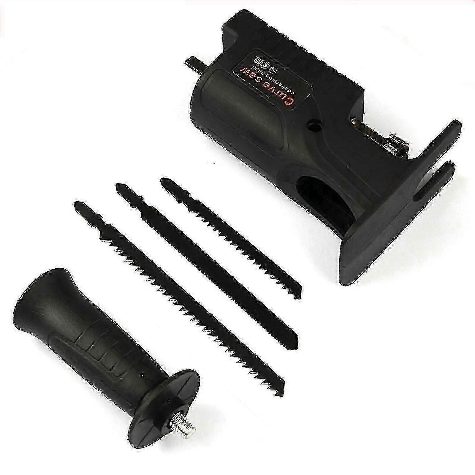 Electric Reciprocating Saw 3 Blades Wood Metal Cutting Recip Hand Held Cordless hwy