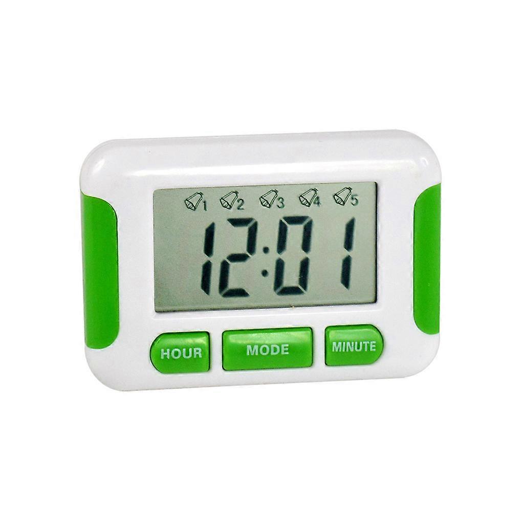 Digital Clock Countdowns Pill Reminder Desktop Kitchen Electronic Timer