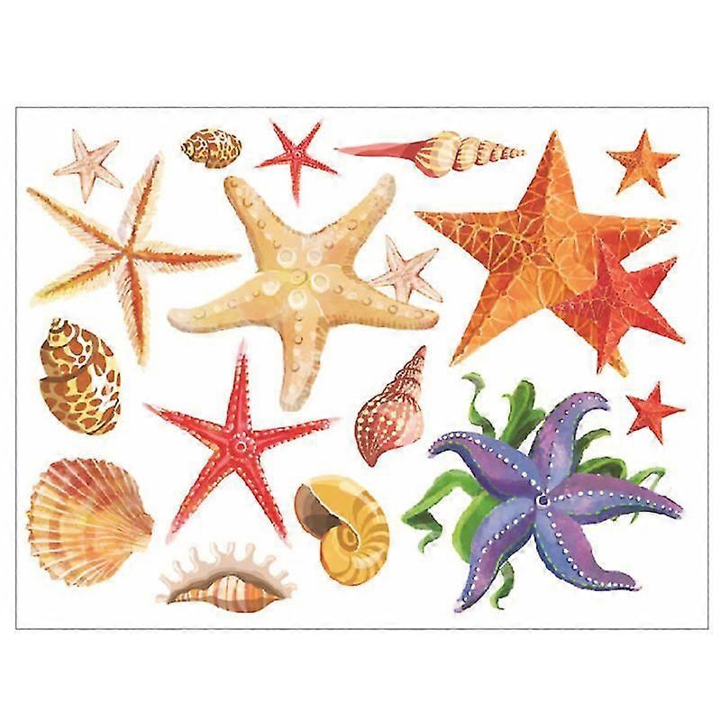 1pcs Sea Star Sticker
