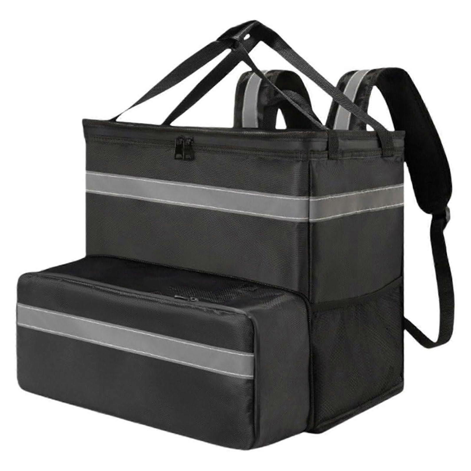 Multiple Compartment Warm Delivery Pack Reflective Safety Tape Permanent University Substance Multicolor