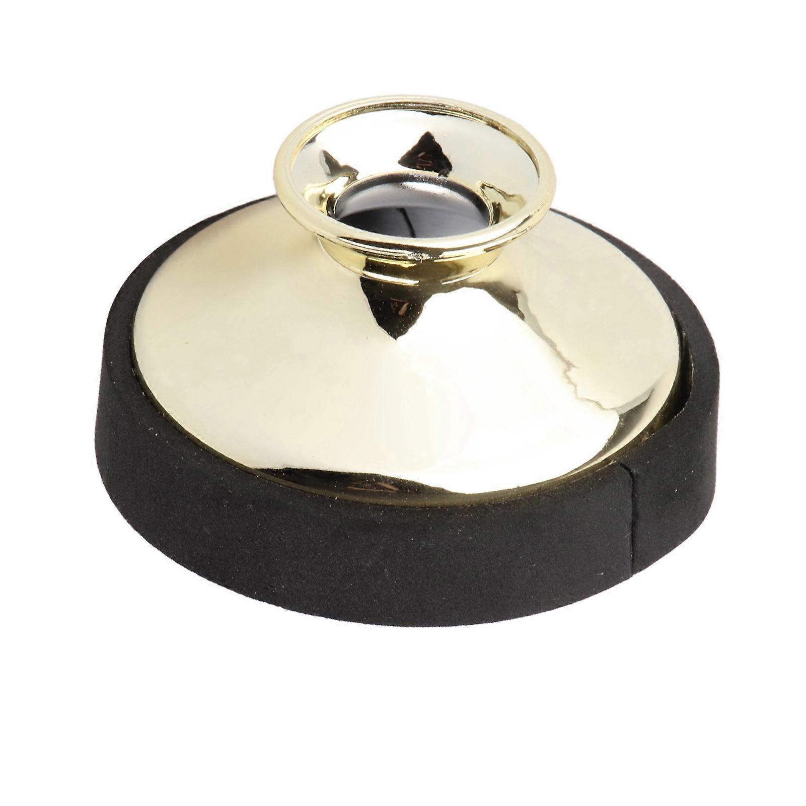 Lade Lightweight ABS Alto Saxophone Mute 7.2cm x 4.1cm Gold