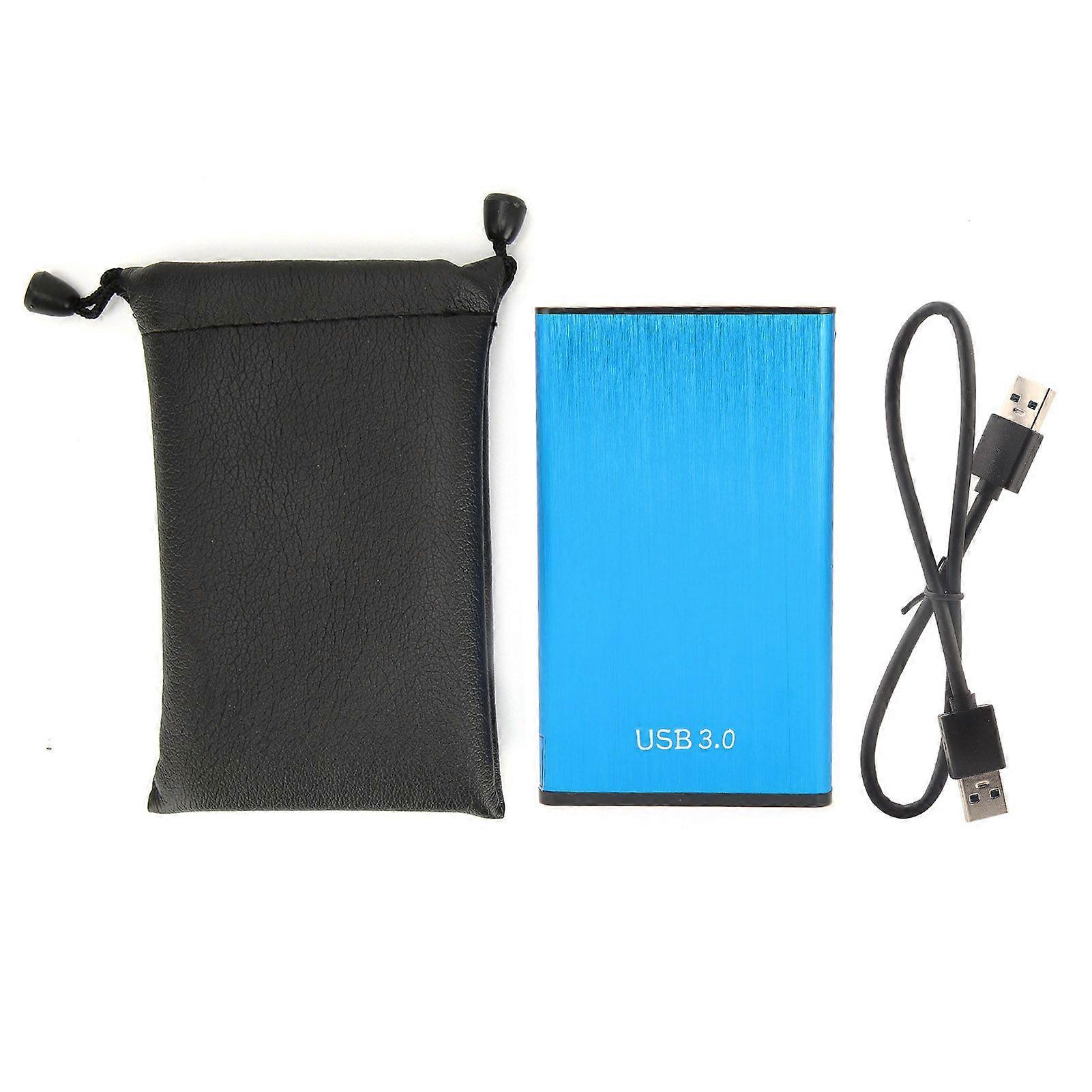 Mobile Hard Drive Blue USB3.0 Notebook Desktop Computer Accessories GK18 2.5in 50130M/S