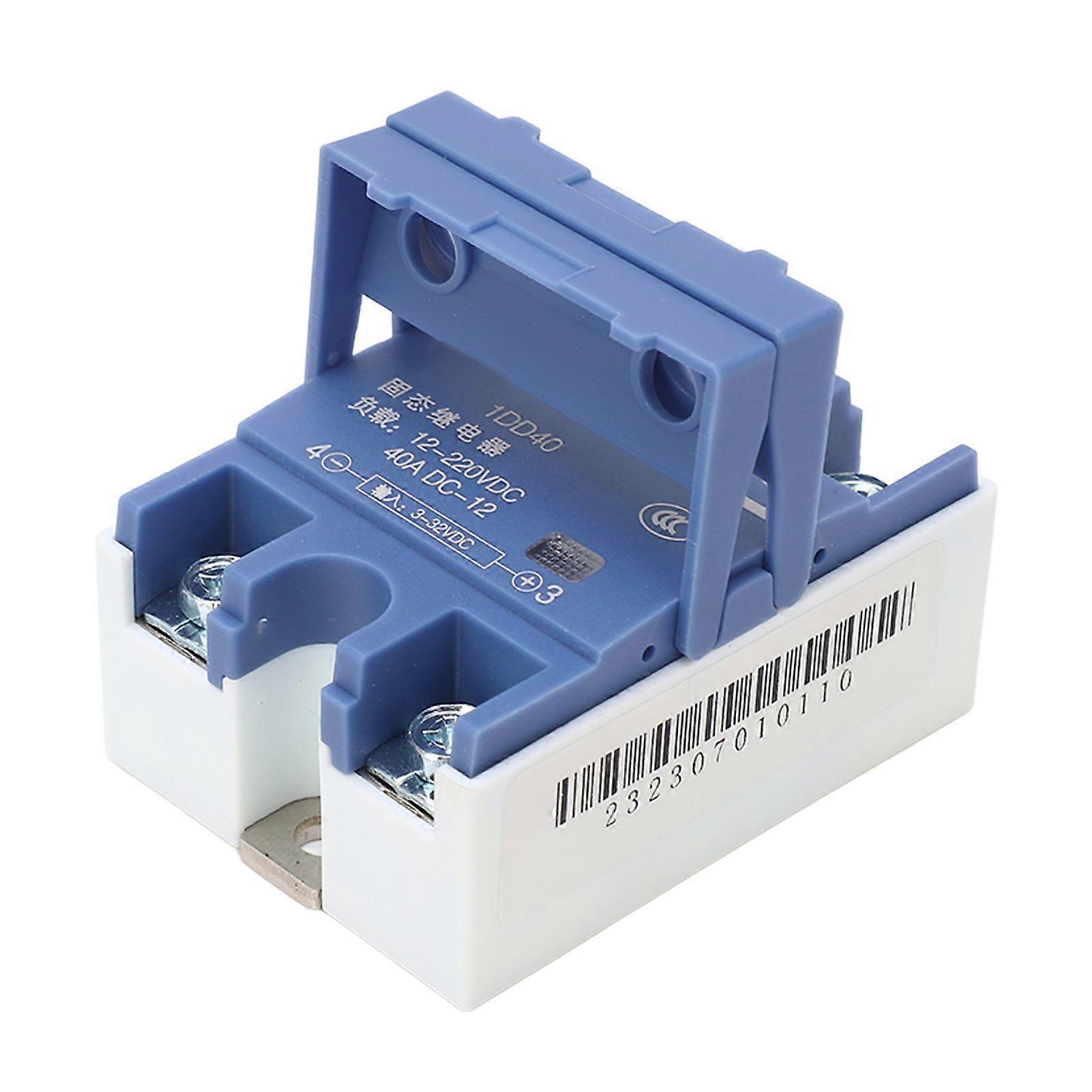 DC to DC Single Phase Solid State Relay Contactless DC332V Input DC12220V Output Solid State Module 40A