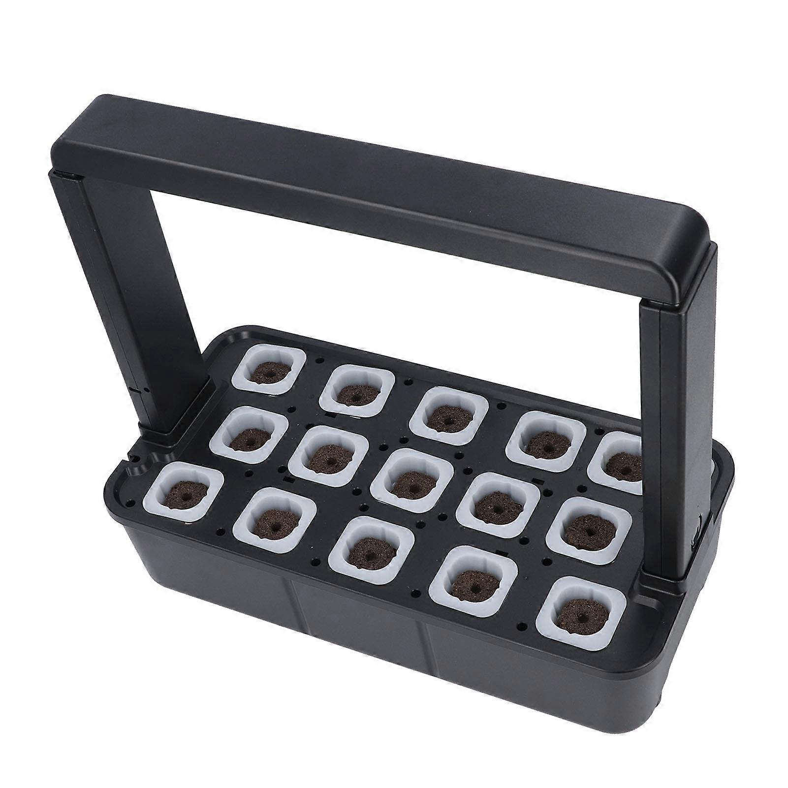 Indoor Garden Hydroponics System LED Light & Planting Machine UK Plug