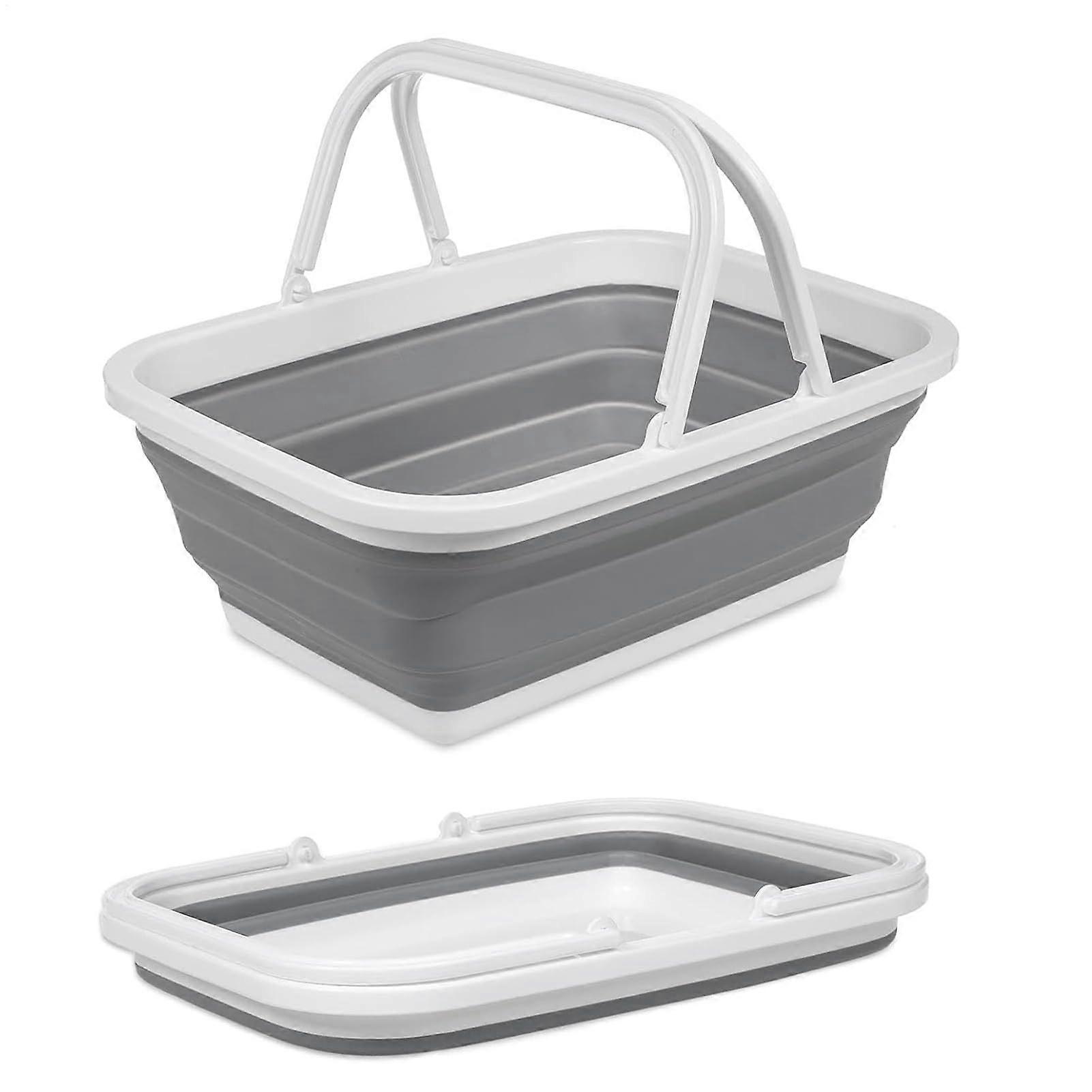 Pool Foot Bath, Foot Wash Basin, Foldable Bucket For Soaking, Pedicure And Shower Use, Outdoor Patio Deck