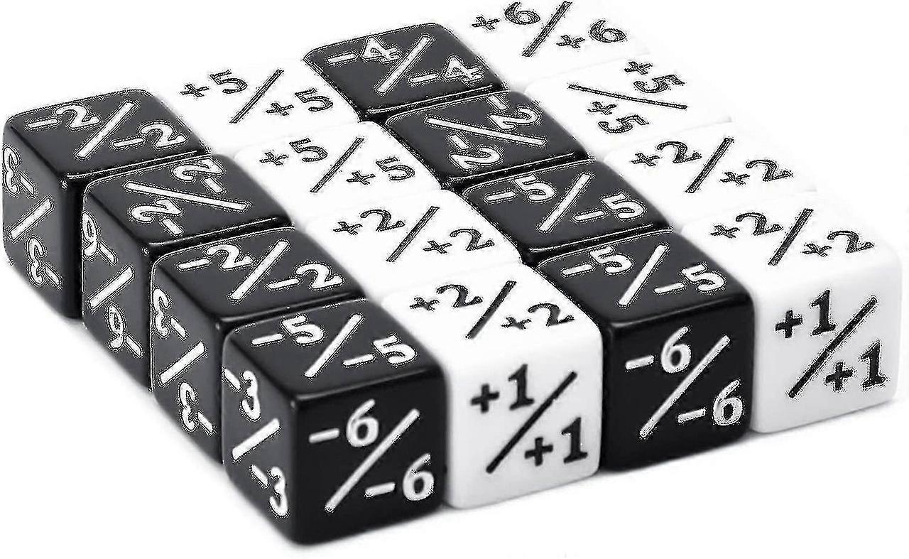 48 Pieces Dice Counters Token Dice Loyalty Dice D6 Dice Cube Compatible With Mtg