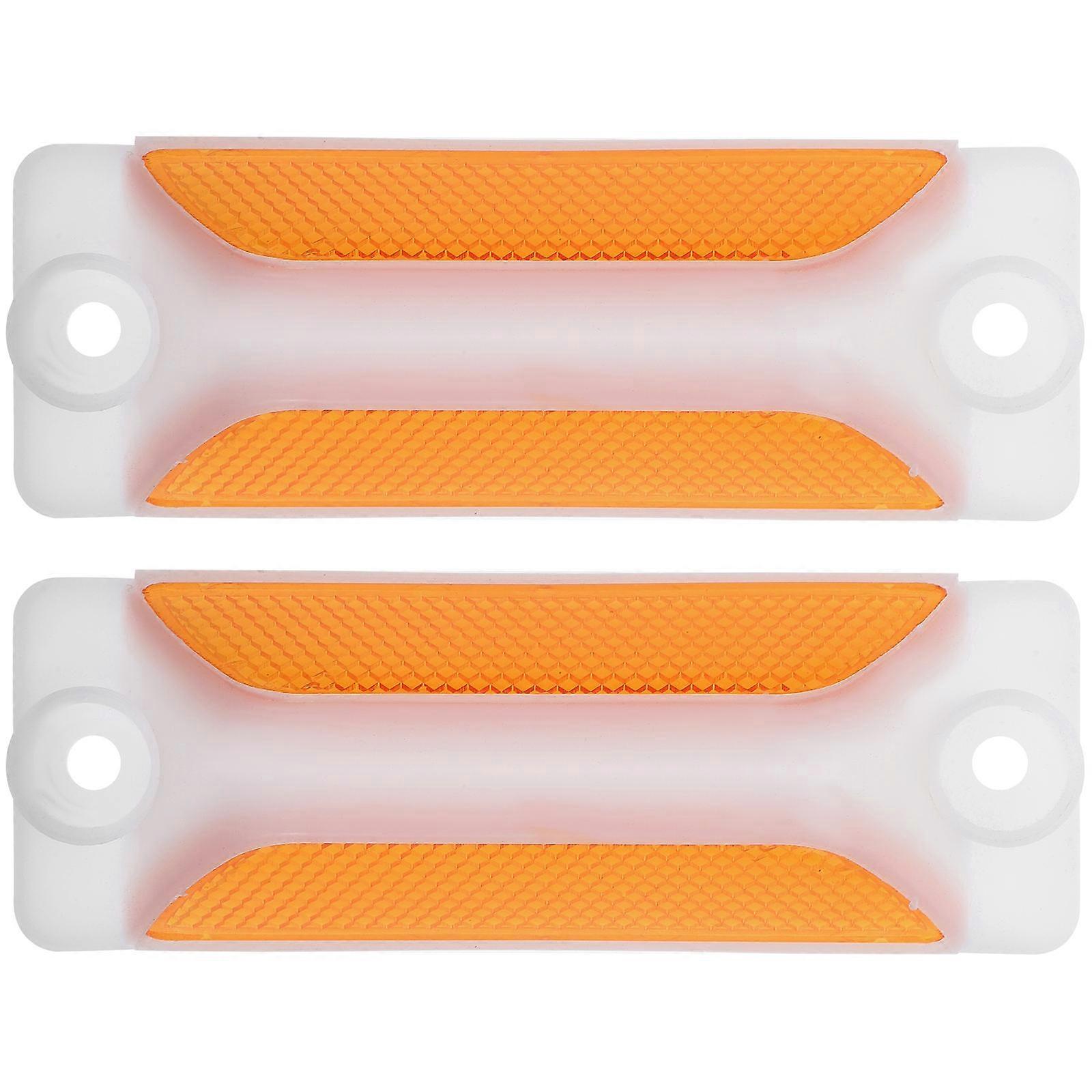 Road Marker Reflective Marker for Road Edge Multi Polycarbonate Material 2Pcs