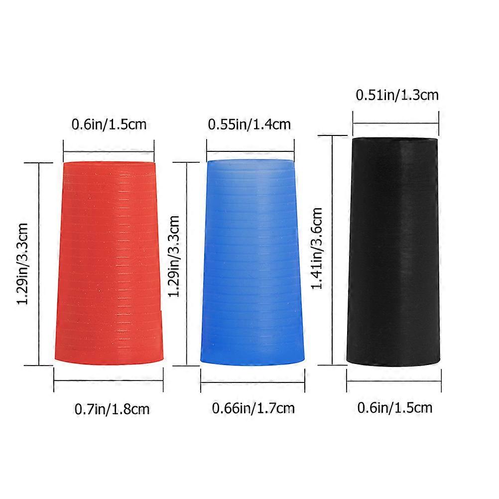 Saxophone Silicone Neck Cover for Sax Replacement Part 12Pcs Assorted Color