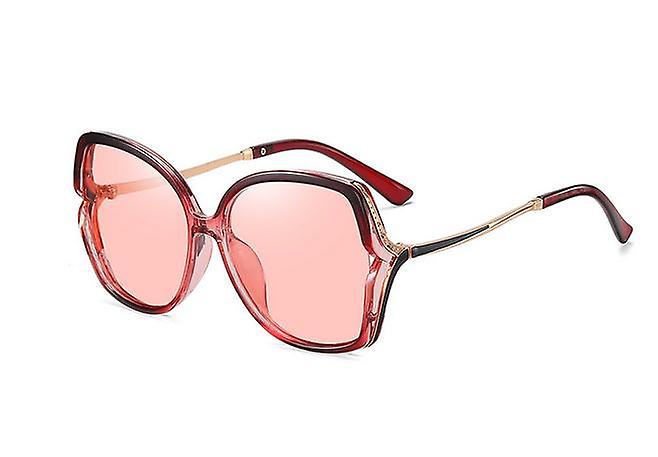 Women's Polarized Sunglasses Large Frame Ladies Color Changing Sunglasses