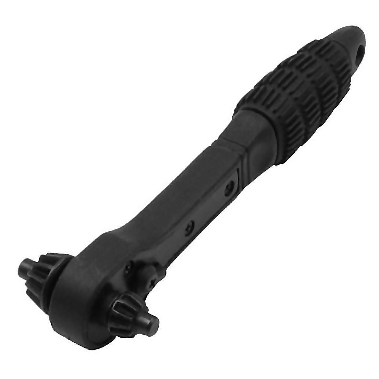 For Key Wrench Twoinone Drill Chuck Key Ratchet Black