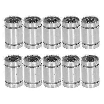 10Pcs LM6UU Linear Motion Bearings 6mm ID x 12mm OD x 19mm Length Edition 0923