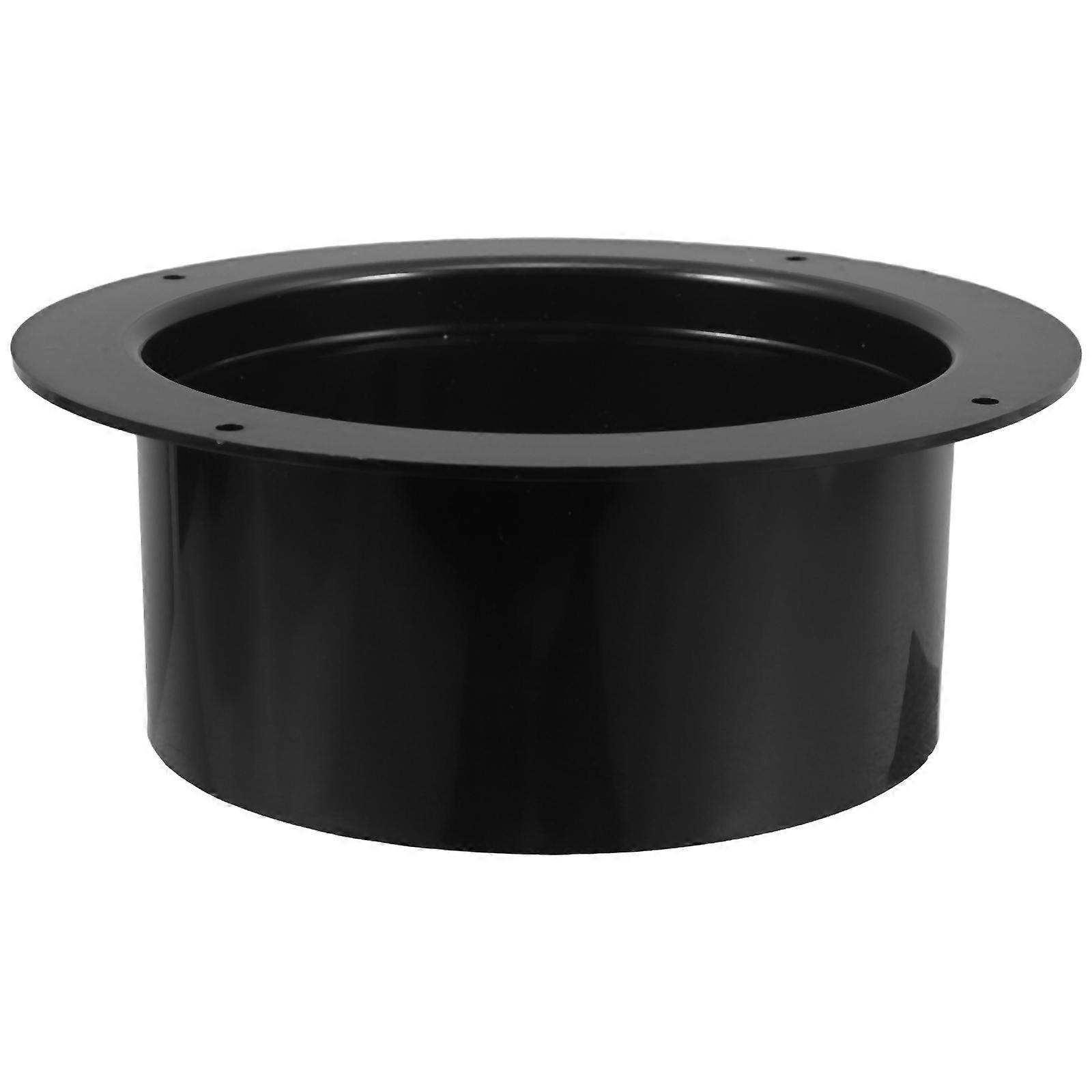 Cooling System Ventilation Ducting Connector ABS Plastic For HVAC Applications Reduce Air Resistance 1Set