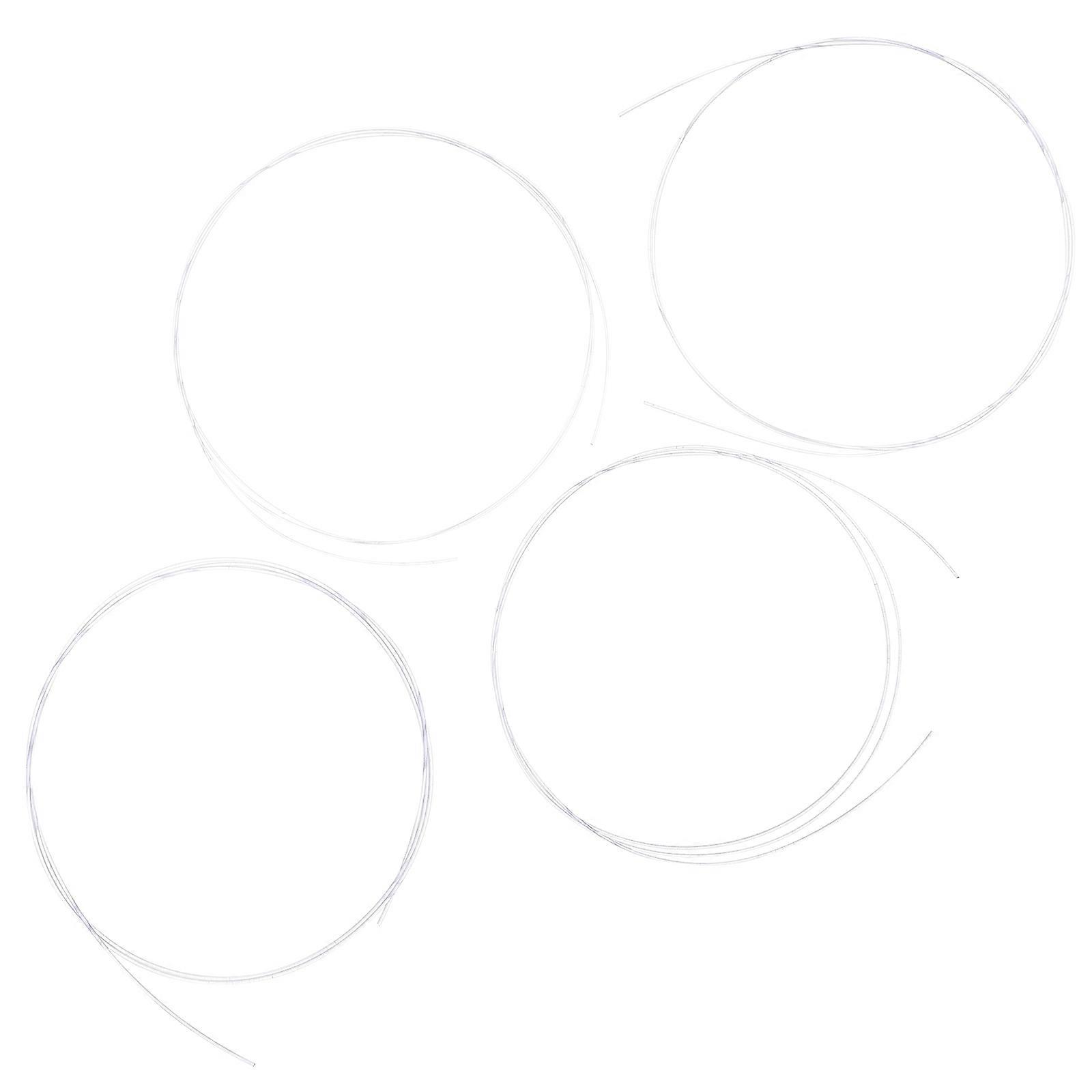 Ukulele Strings Nylon Set for Ukulele Replacement 5Sets White Strings