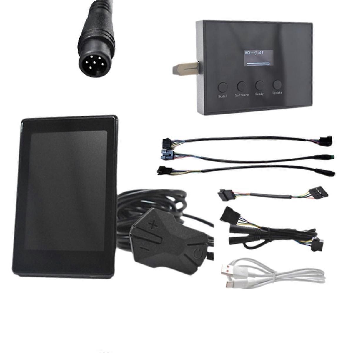 E-Bike LCD Meter Protocol Writer Identifier Programmer Kit for E-Scooter 24V/36V/48V/60V Supports NO