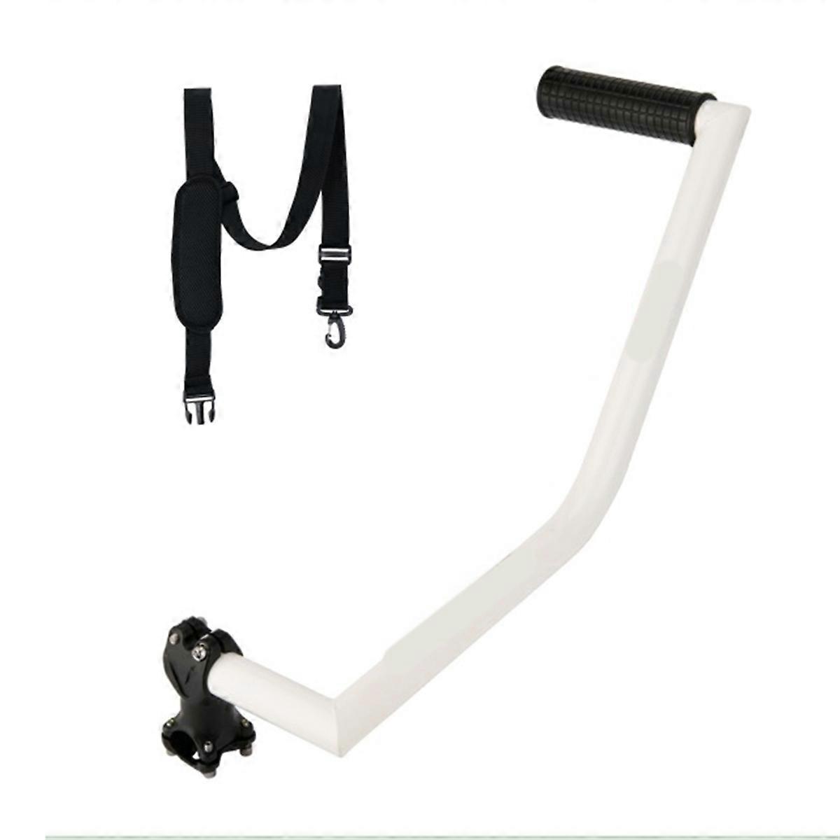 Lawn Mower Handle with Shoulder Strap New Garden Lawn Mower Handle Garden Tool Trimmer