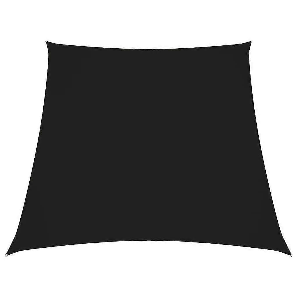 Sunshade Sail Oxford Fabric Trapezium 3/4x2 M Black
