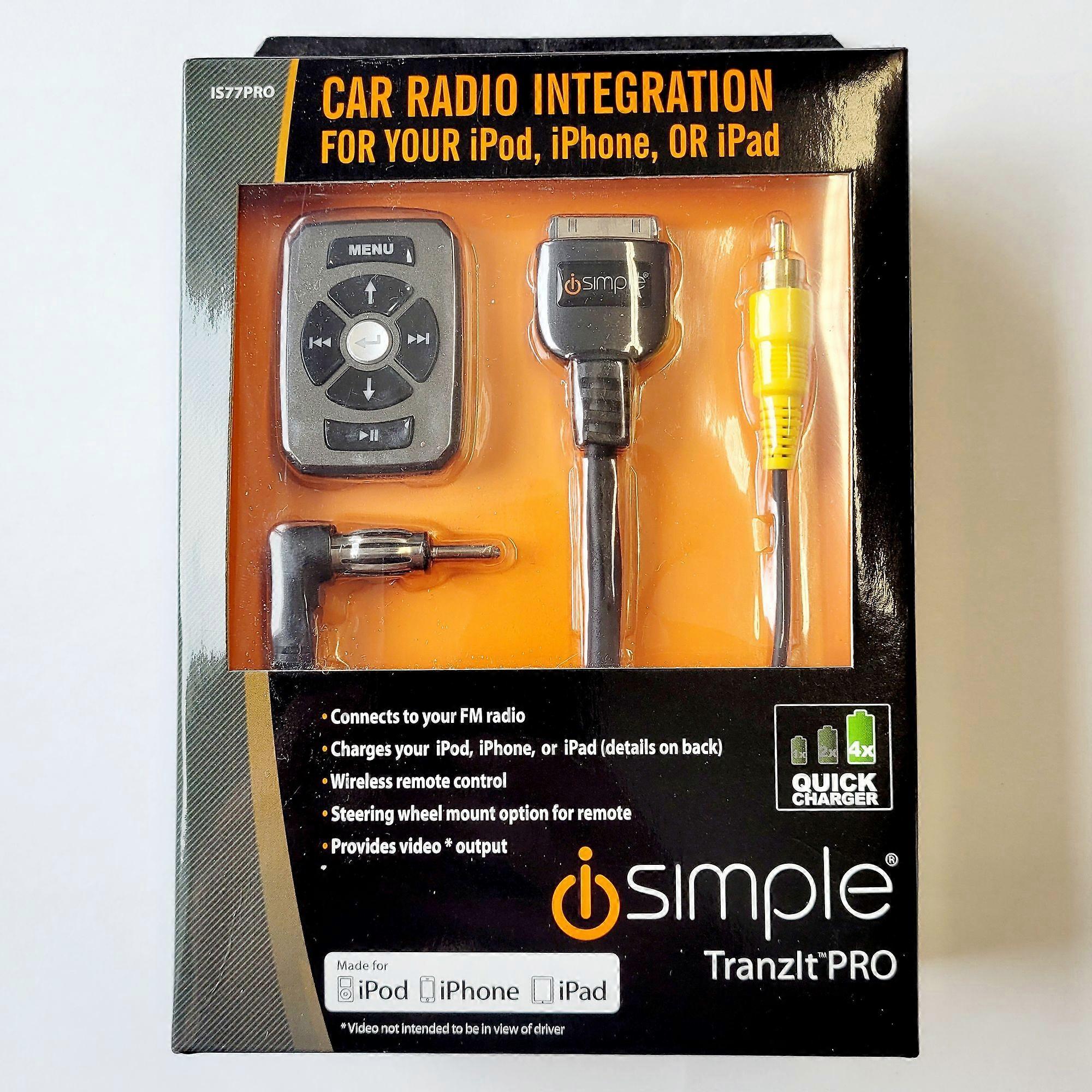 iSimple IS77PRO iPod and Iphone interface for all vehicles with DIN ISO Fakra