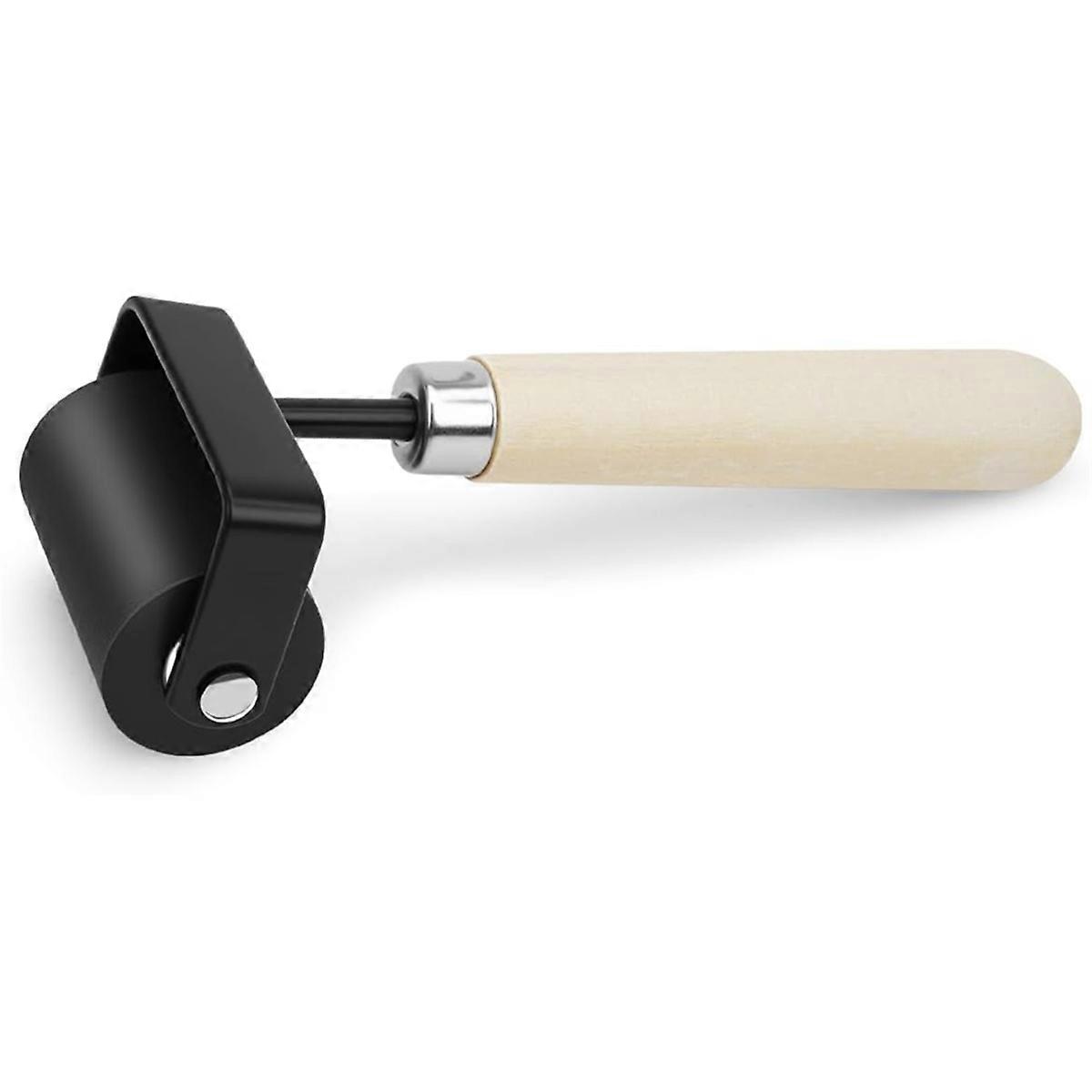 Brayer Rollers for Crafting,Brayer Roller for Printmaking,Wooden Handle -Rubber Glue Roller for Ink