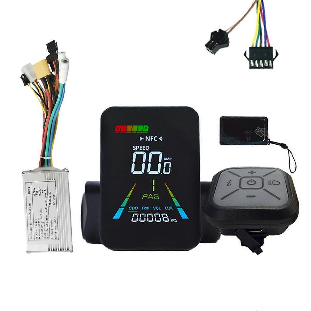 F3 E-Bike NFC Speedometer Electric Scooter NFC Color LCD Display