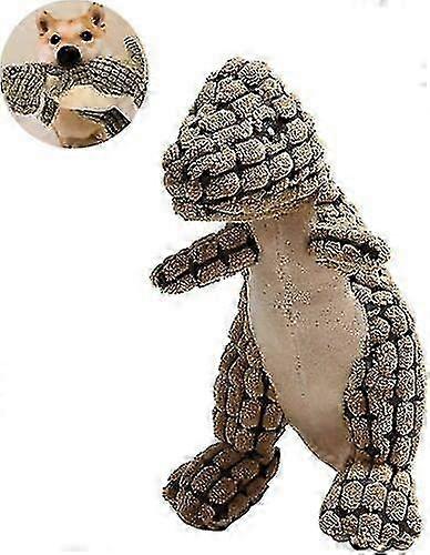 Indestructible Robust Dino, Interactive Dog Toys, Squeaky Dog Toys For Aggressive Chewers