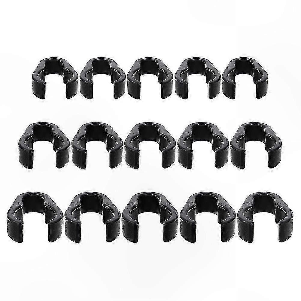 Universal Microphone Cable Clips - 15 Pack Clamps for Mic Accessories