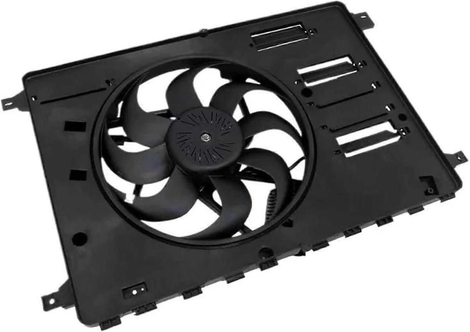 Car Radiator For Land Rover Cooling Fan Assembly Module Engine Radiator Replacement
