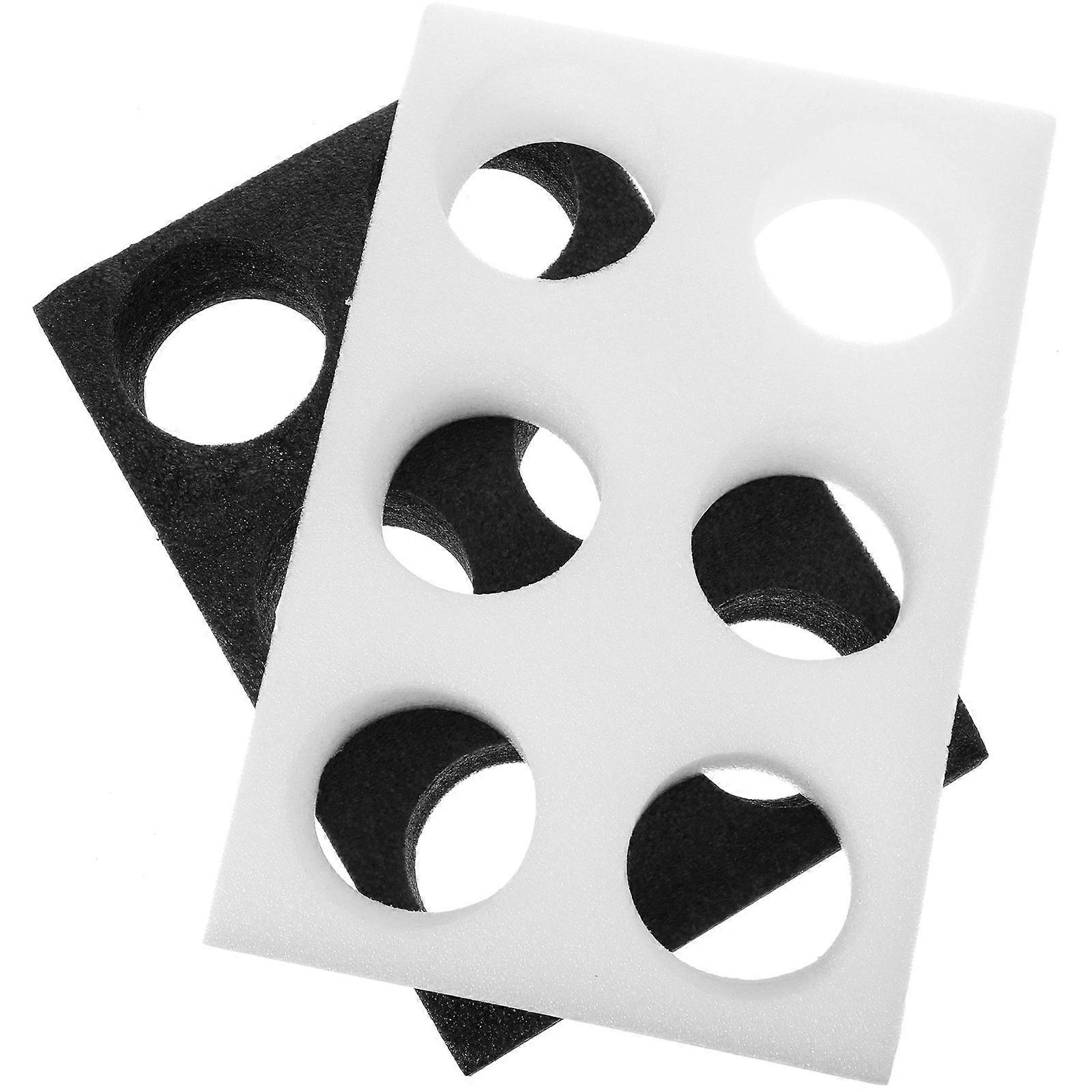 Milk Tea Packing Tray Pearl Cotton for Storing 6Pcs Takeout Beverage Holders