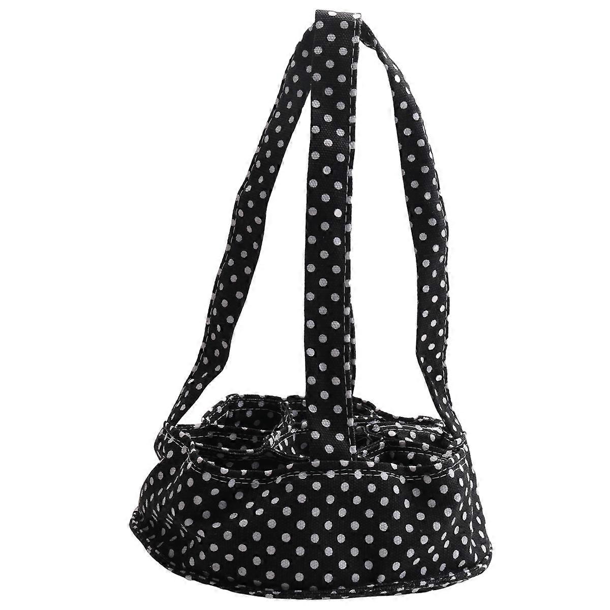 Egg Collection Basket 9 Pockets Canvas