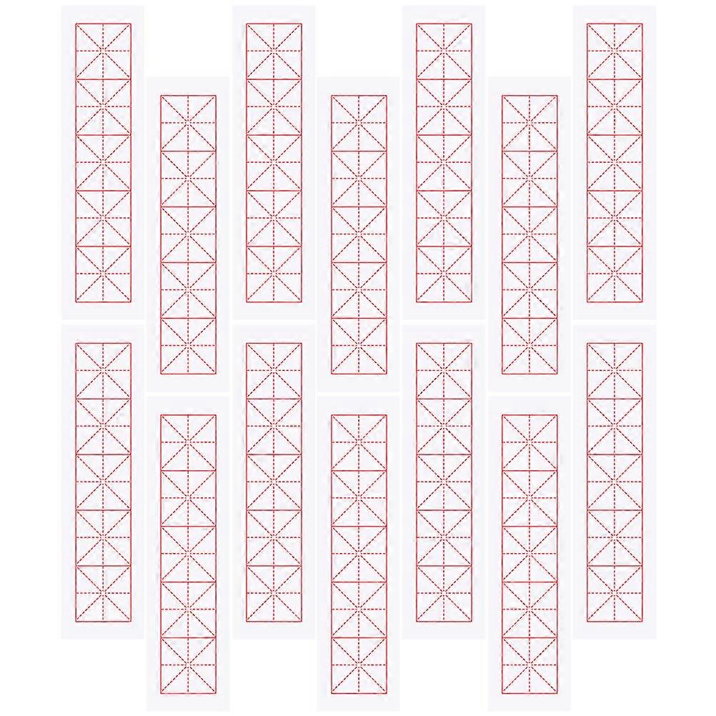 Rice Paper Calligraphy Paper for Writing 100 Sheets White Durable Calligraphy Sheets