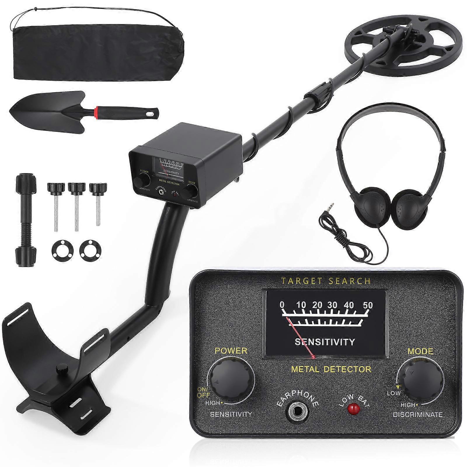 Metal Detector Lightweight for Adults with Ergonomic Grip